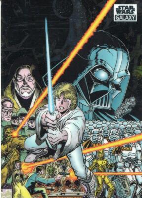 Star Wars Chrome Galaxy Base Karte #30 Galaxy's Edge - Arthur Adams