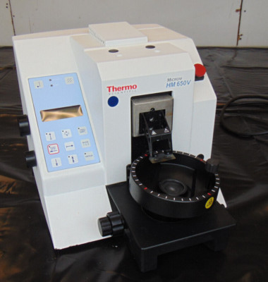 THERMO SCIENTIFIC MICROM HM 650 V VIBRATING ROTARY MICROTOME