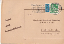 Brunswick Radio Telephone to South America Advertising Stamp from 1951