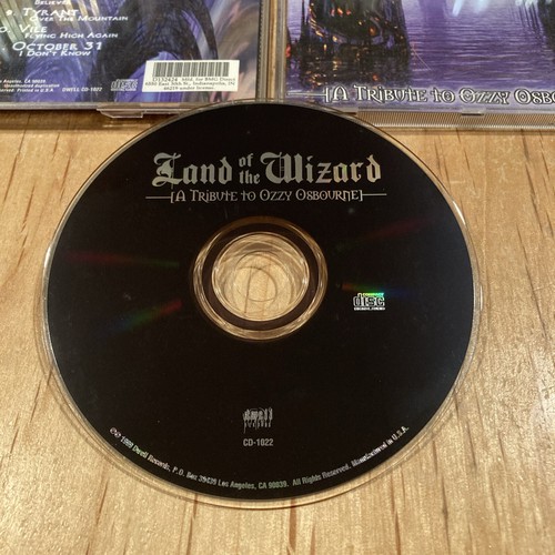 Land Of The Wizard Tribute To Ozzy Osbourne CD deceased ion vein coffin texts - Picture 2 of 5