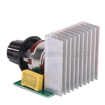 4000W AC 220V SCR Voltage Regulator Speed Controller Dimmer Thermostat Module