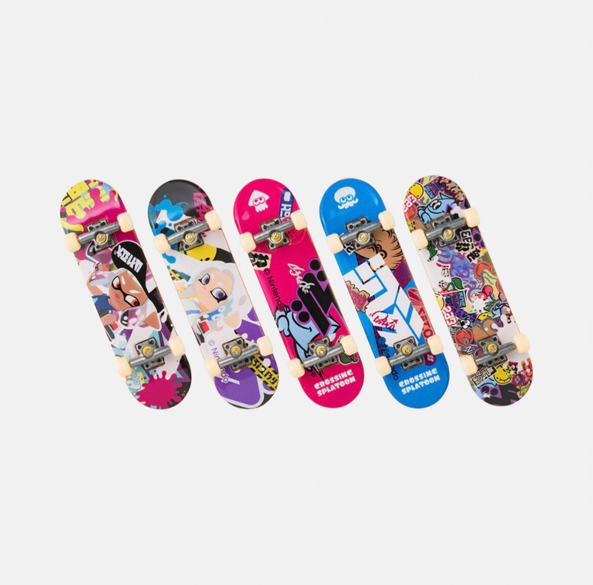 【再値下】フィンガーボードコレクション CROSSING SPLATOON Nintendo Store Tokyo Splatoon Fingerboard All 5Types