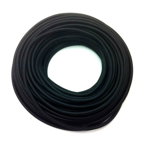 Textilkabel 4x0,75mm² schwarz Lampenkabel 4-adrig 4x0,75 Ersatzkabel 4x0.75 - Bild 3 von 4