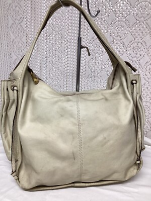 FRYE DAMEN HANDTASCHE AUS ECRU LEDER ( SF07/14/05-24M )