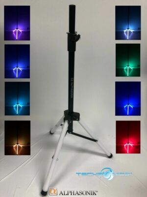led speaker stands