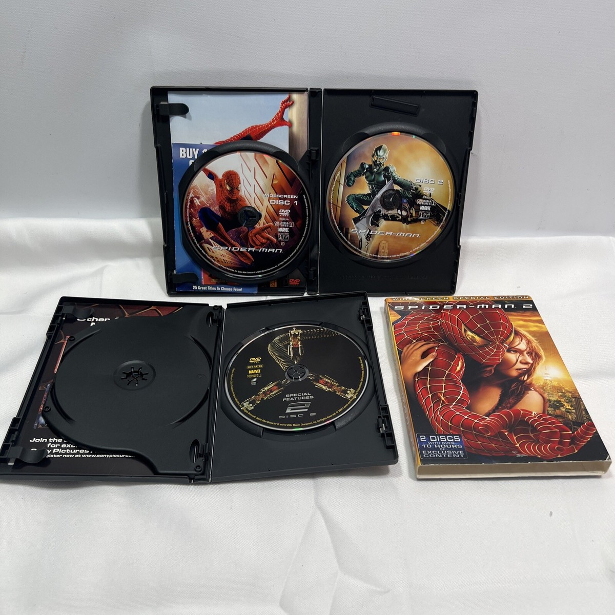 Spider-Man & Spider-Man 2, 2 Movie Bundle (DVD, Widescreen