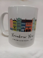 Coffee Mug Cup Rainbow Row Charleston South Carolina New