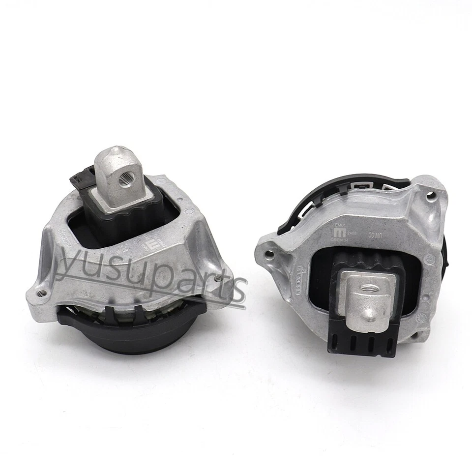 2x Mahle Engine Motor Mount Left & Right For BMW G12 G30 540i 740i 840i - Image 3 of 4