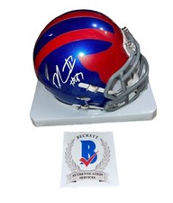 Dexter Lawrence Signed Mini Helmet New York Giants Auto Autographed Beckett COA
