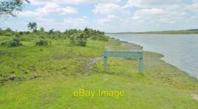 Foto 6x4 Beil Teich, Warnschild Furzey Lodge Tiefwasser - alte OS Karte c2015