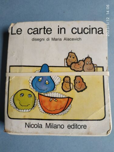Gioco Didattico, Le carte in cucina - Nicola Milano editore anni 80 - Photo 1/5