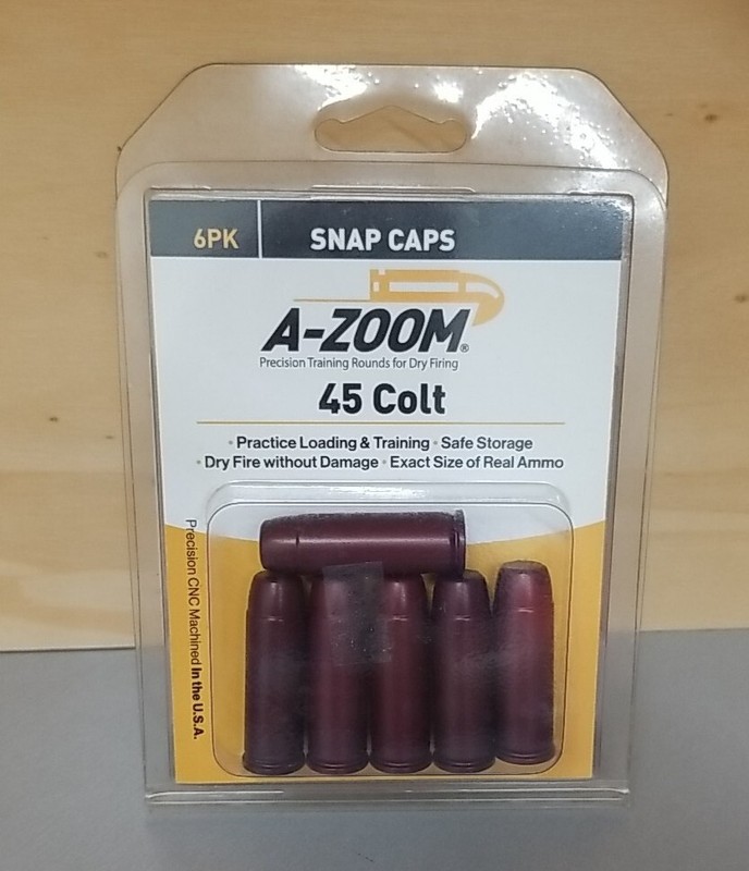 A-Zoom Snap Caps .45 Colt Long Colt 