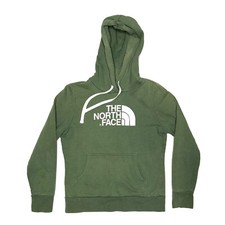 The North Face Green Hoodie Hooded Logo Pullover Sweatshirt Women s Small S