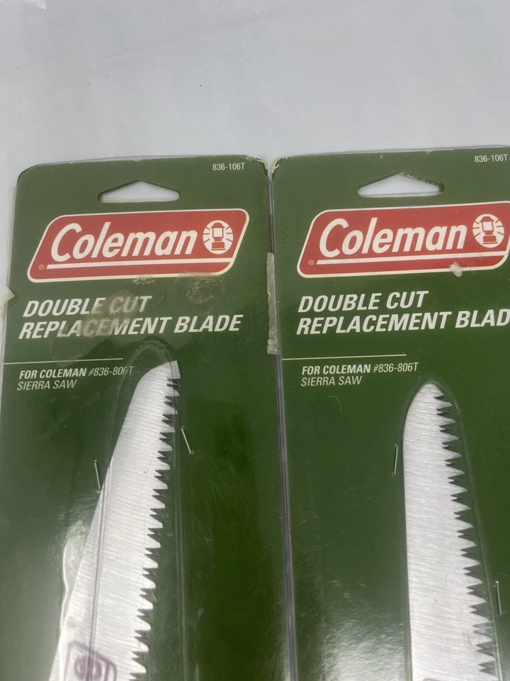 Сменное лезвие для пилы Coleman Sierra с двойным вырезом #835-106t набор из 2 - Изображение 3 из 4