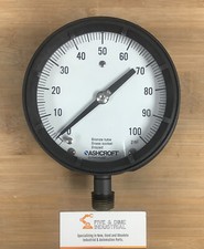 Ashcroft 45-1379-AS-04L-100  Pressure Gauge 100 Psi 4-1/2"