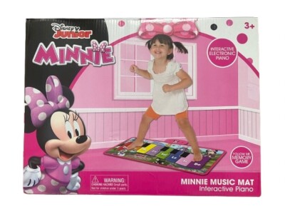 Disney Junior Minnie Mouse Music Mat Interactive Electronic Floor Piano Game