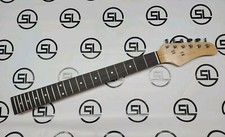 Right Handed S Type Strat 25.5" Scale Electric Guitar Neck with Tuners  Trees 