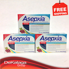 3 ASEPXIA SCRUB CLEANSING SOAP BAR FOR ACNE 4 OZ