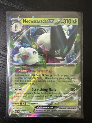 Pokemon TCG - Meowscarada ex - 015/193 Paldea Evolved - Double Rare Holo