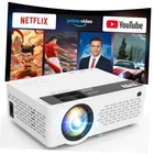 1080P Full HD Portable Mini Projector, Bluetooth Movie Built in Netflix app