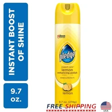 Multi Surface Wood Polish Cleaner Aerosol Shine Protect 9.7oz Streak Free New