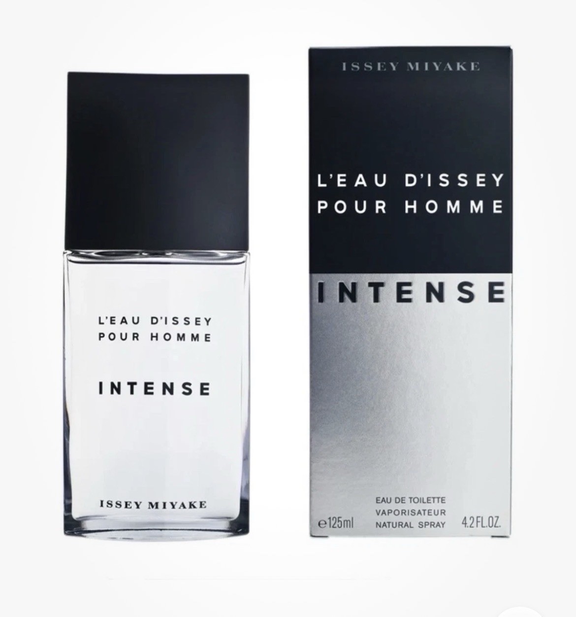 Issey Miyake Black/Dark - L'eau D'issey Pour Homme Intense Edt Spray Unwrapped (125Ml) - Image 2