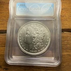 1893 Morgan Dollar AU 53 Rare Key Date. Sharp Detail, Certified, Great Value!