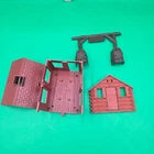 Vintage MARX Replacement Western Ranch Playset Cabin and Front Ranch Gate