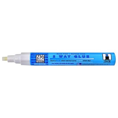 Kuretake KUMSB15P Kure Take Zig 2WegeKlebestift, 1 Stück, Keilspitze MSB 15P