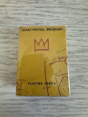 JEAN-MICHAEL BASQUIAT PLAYING CARDS THEORY 11 ICONIC ARTIST NIB  SEALED USA
