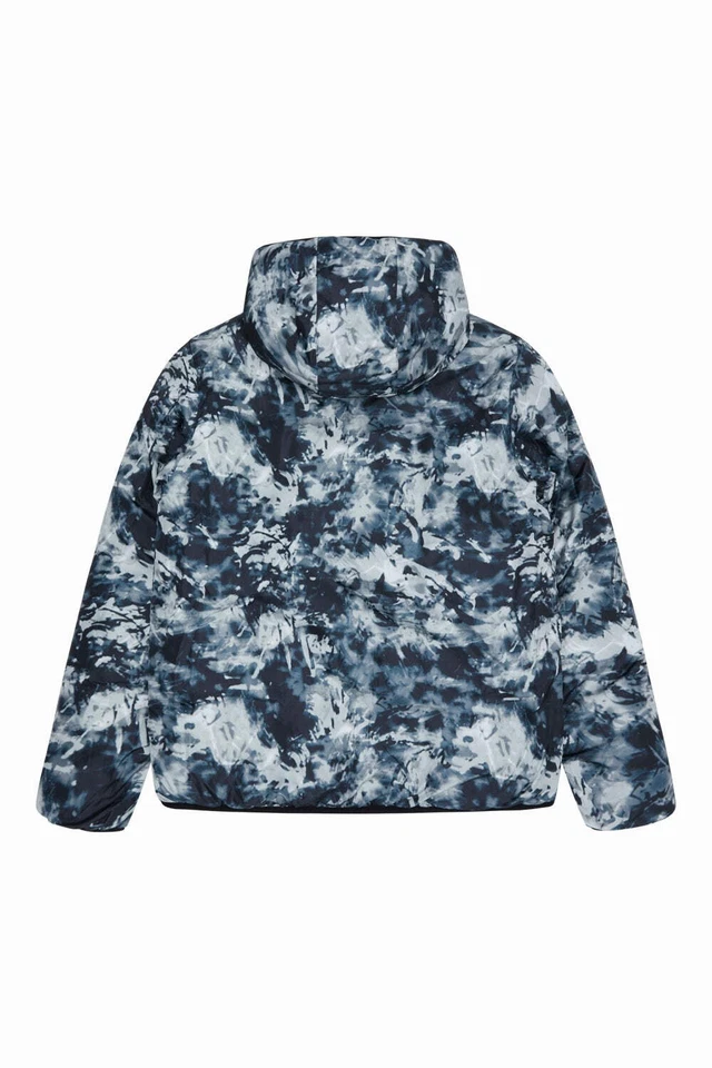 Reebok Mens Reversible Jacket Reversible Puffer Black - Image 4 of 4