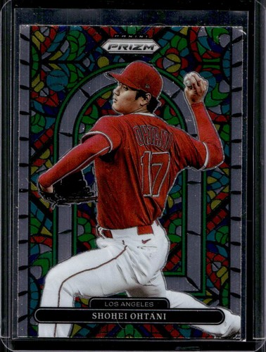 Shohei Ohtani 2022 Panini Prizm #SG-3 Stained Glass