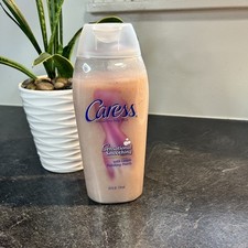 RARE Caress SENSATIONAL SMOOTHING Body Wash W Polishing Pearls LG SIZE 24 Oz