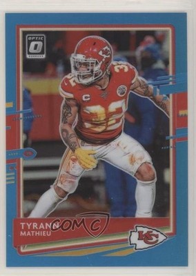 2020 Panini Donruss Optic Aqua Prizm 64/299 Tyrann Mathieu #4 09cx