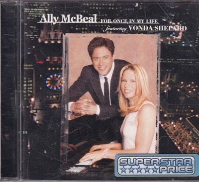 -1879- Ally McBeal feat. Vonda Shephard - For Once In My Life -CD- vg+