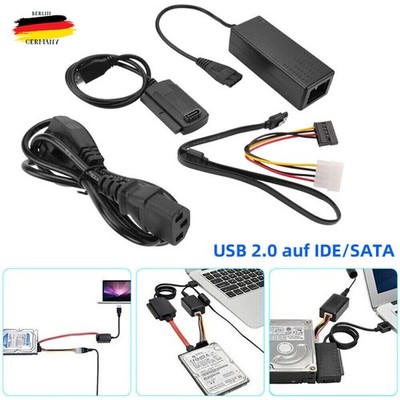 USB auf zu SATA IDE Adapter Kabel für 2.5 3.5 Zoll HDD SSD Festplatte Konverter