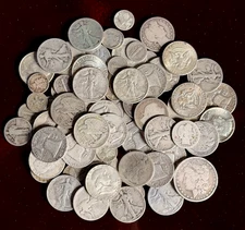 US Estate Collectors Lot - GRAB BAG - Silver / 24K Gold / Old Retired US Coinage