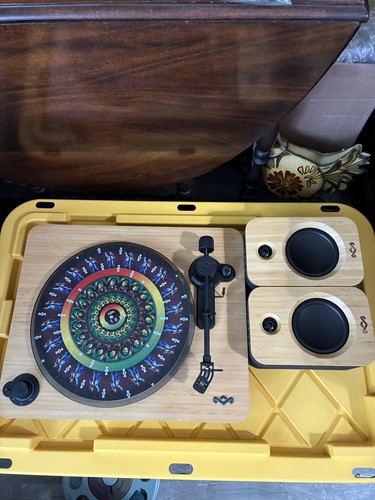 Marley Revolution Wireless Turn Table for Vinyl Records & Wireless Speakers. 