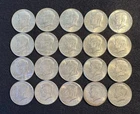 Original Uncirculated Kennedy Silver Half Dollar Roll Lot Of 20 $10 Face