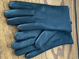 Leather Gloves 3M Thinsulate Black Size M / Medium