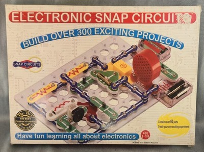 Elenco Electronic Snap Circuits Model SC-300 Project Kit Almost Complete Great