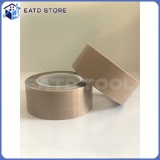 New PTFE Teflon Fiberglass Adhesive Tape 2"x108ft 50mm 210um 662  High Temp