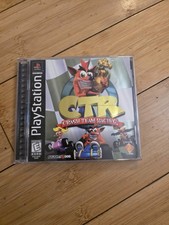 CTR: Crash Team Racing PlayStation 1 Black Label PS1 CIB Complete - Tested