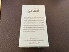 Philosophy Living Grace Eau de Toilette Spray 4 Fl Oz NEW SEALED UNOPENED