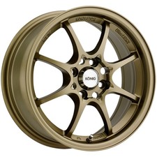 Konig Helium 15x6.5 4x100 +40mm Bronze Wheel Rim 15" Inch