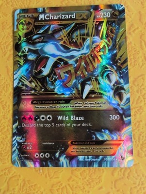 M Charizard EX (X) (Secret) 108/106 Flashfire Holo