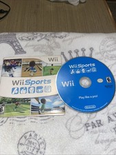 Nintendo Wii 2006 Sports Game With Cardboard Sleeve No Manual 