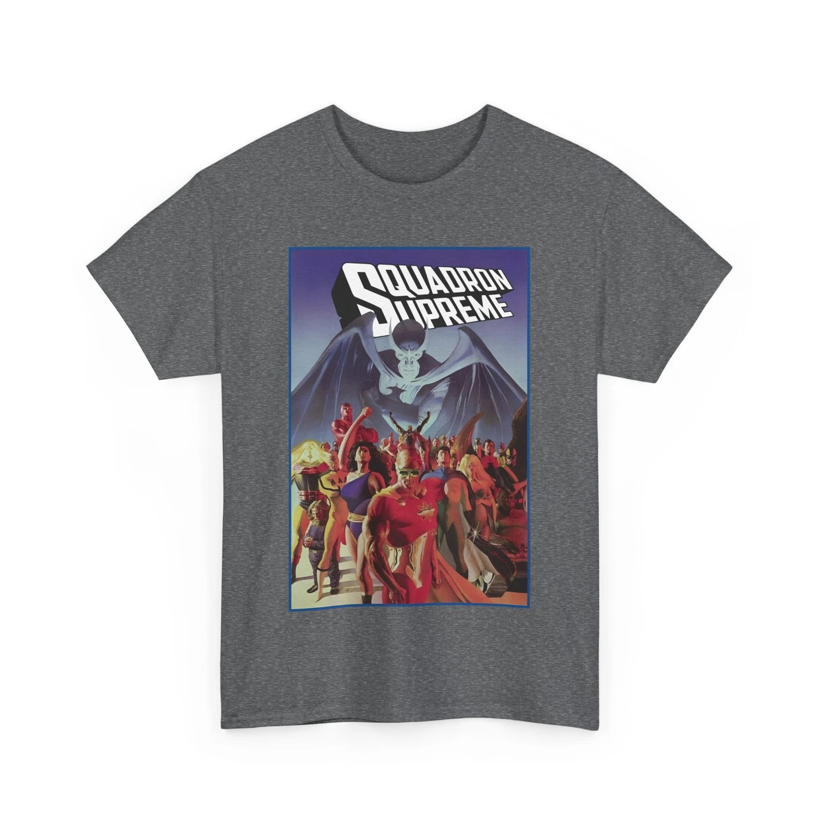 Squadron Supreme T-Shirt - Alex Ross Art - Marvel Comics - Hyperion, Nighthawk