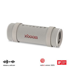 LG xboom Grab Core Bluetooth Speaker by will.i.am  Warm Grey  SEALED 