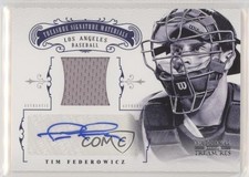 2012 Panini National Treasures 95/99 Tim Federowicz #30 Auto 0nr3